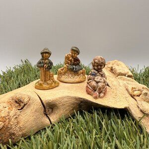 Vintage Whimsies Nursey Rhyme Little Boy Blue/Tom Tom/ Jack Horner Figurines